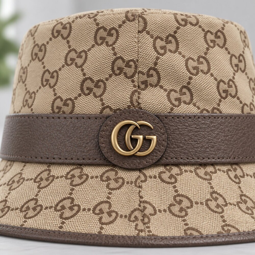 Gucci GG Canvas Bucket Hat - Picture 5 of 6
